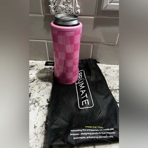 Brumate Hopsulator Slim x Krista pink check